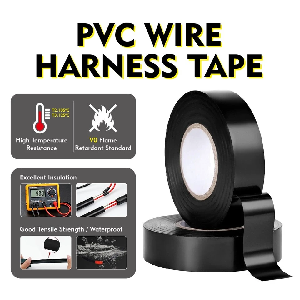 Factory Price UV Resistant PVC Automotive Wire Tape suppliers