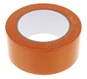 चिकना पीवीसी नारंगी सुरक्षात्मक टेप